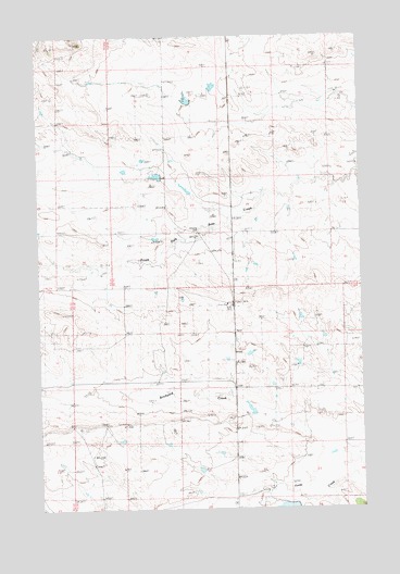 Grass Range NE, MT USGS Topographic Map