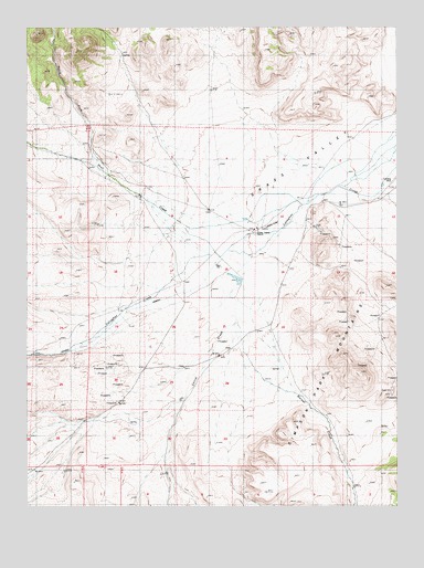 Grass Valley Ranch, NV USGS Topographic Map