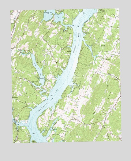 Grasshopper Creek, TN USGS Topographic Map