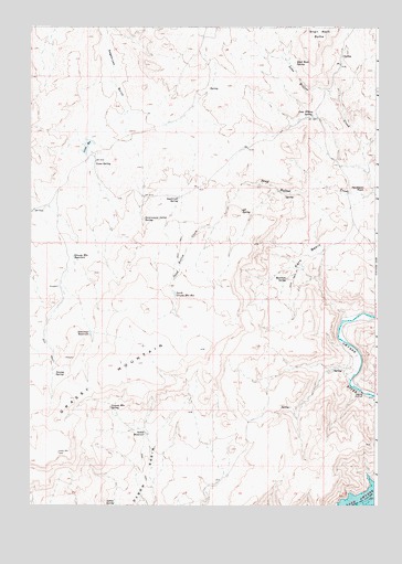 Grassy Mountain, OR USGS Topographic Map