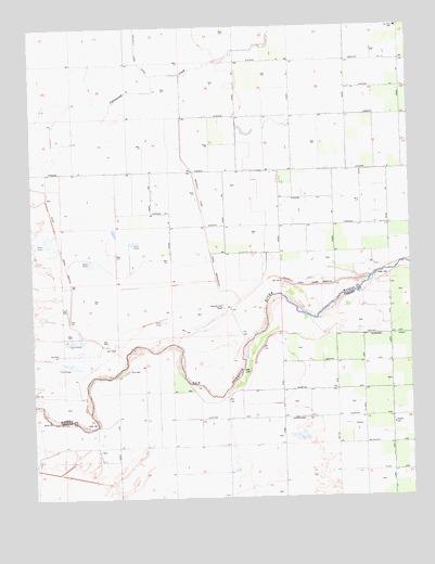 Gravelly Ford, CA USGS Topographic Map