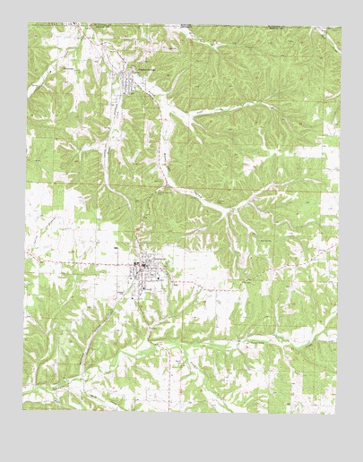 Gravette, AR USGS Topographic Map