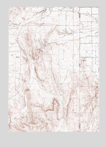 Graveyard Point, ID USGS Topographic Map