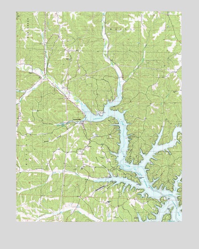Gravois Mills, MO USGS Topographic Map