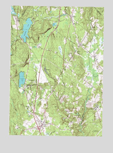Gray, ME USGS Topographic Map