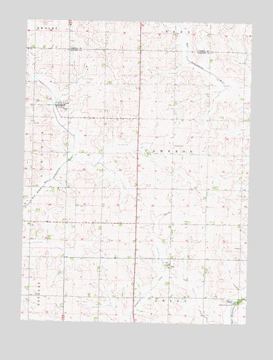 Gray, IA USGS Topographic Map