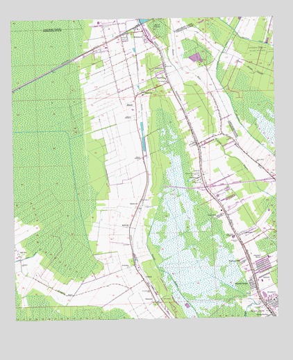 Gray, LA USGS Topographic Map