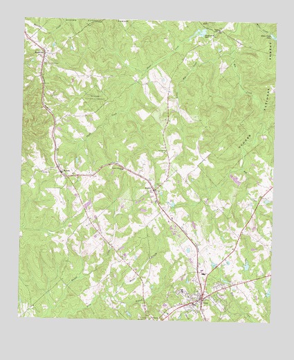 Gray, GA USGS Topographic Map