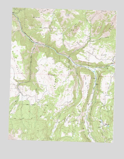 Gray Head, CO USGS Topographic Map