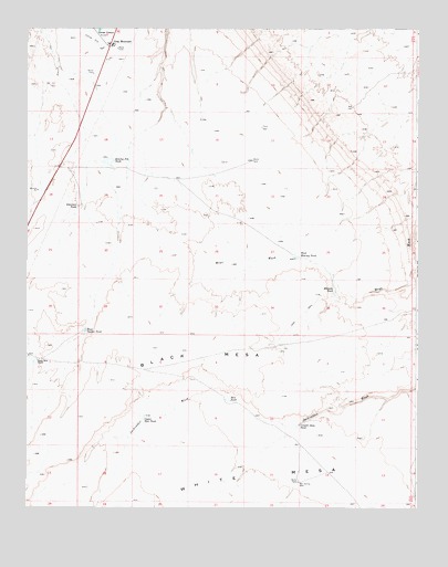 Gray Mountain, AZ USGS Topographic Map