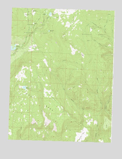 Gray Reservoir, CO USGS Topographic Map