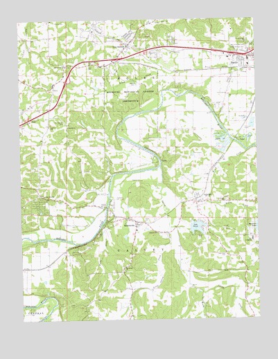 Gray Summit, MO USGS Topographic Map
