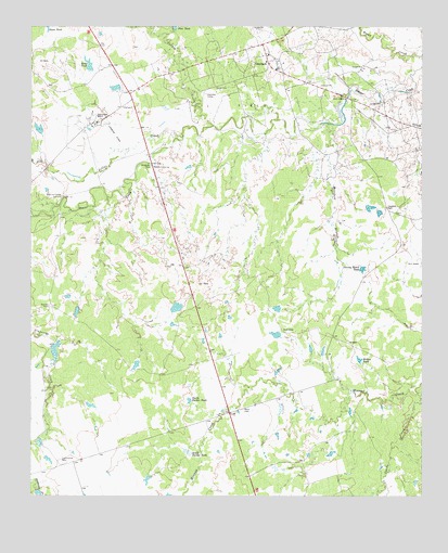 Grayback, TX USGS Topographic Map