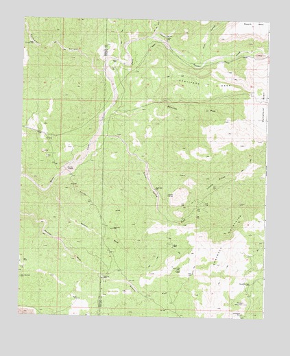 Grayback Mountains, AZ USGS Topographic Map