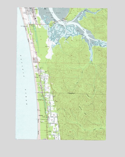 Grayland, WA USGS Topographic Map