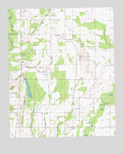 Grays, AR USGS Topographic Map