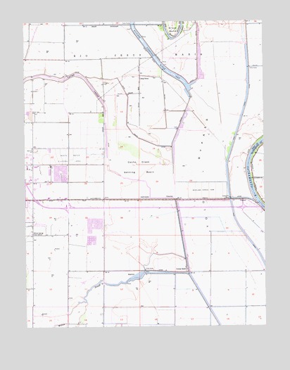 Grays Bend, CA USGS Topographic Map