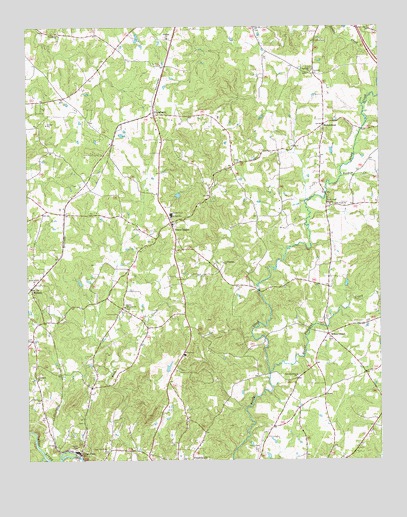 Grays Chapel, NC USGS Topographic Map