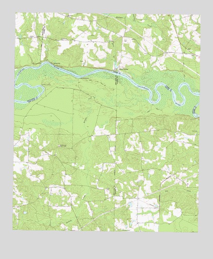 Grays Landing, GA USGS Topographic Map