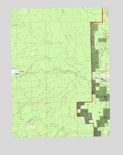 Grays Peak, CA USGS Topographic Map