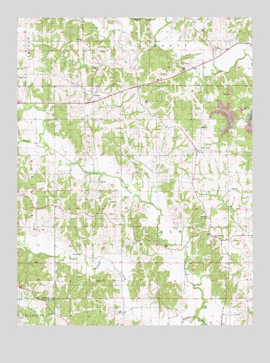 Graysville, MO USGS Topographic Map