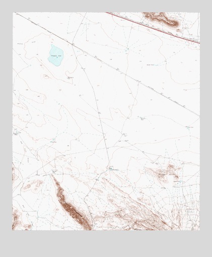 Grayton Lake, TX USGS Topographic Map