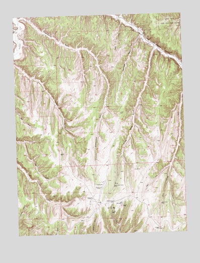 Greasewood Gulch, CO USGS Topographic Map