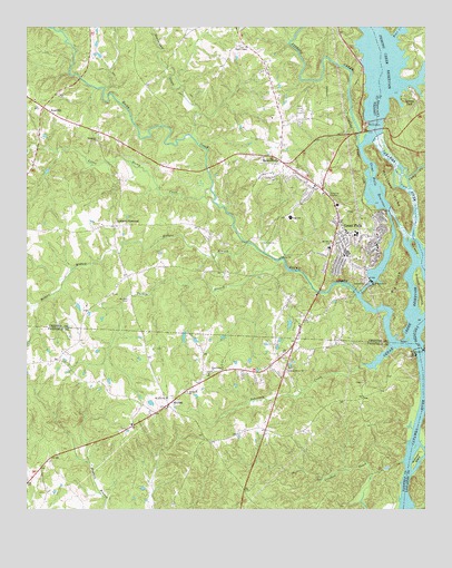Great Falls, SC USGS Topographic Map