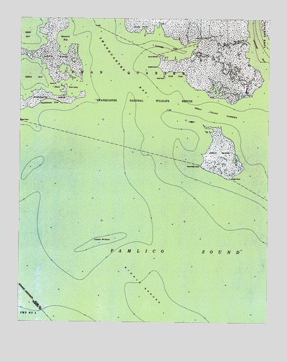 Great Island, NC USGS Topographic Map