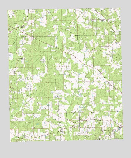 Auburn, MS USGS Topographic Map