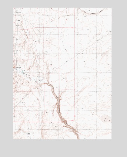 Greeley Flat, NV USGS Topographic Map
