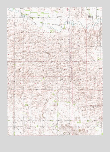 Greeley NE, NE USGS Topographic Map