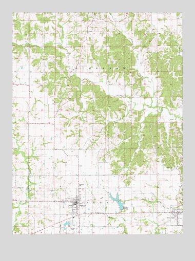 Green City, MO USGS Topographic Map
