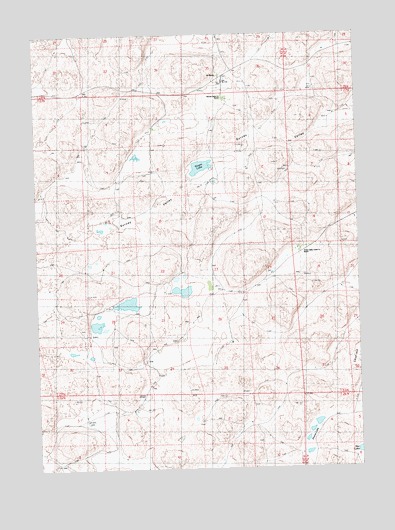 Green Lake, NE USGS Topographic Map