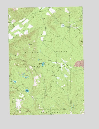 Green Mountain, WA USGS Topographic Map