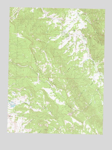 Green Ridge, CO USGS Topographic Map