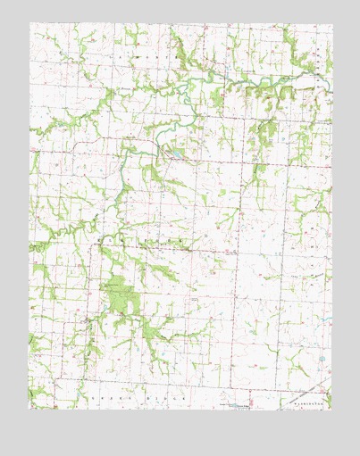 Green Ridge North, MO USGS Topographic Map