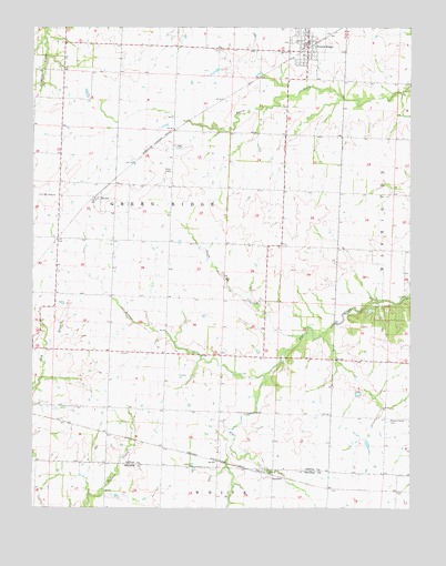 Green Ridge South, MO USGS Topographic Map
