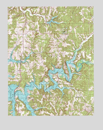 Greenbrier, IN USGS Topographic Map