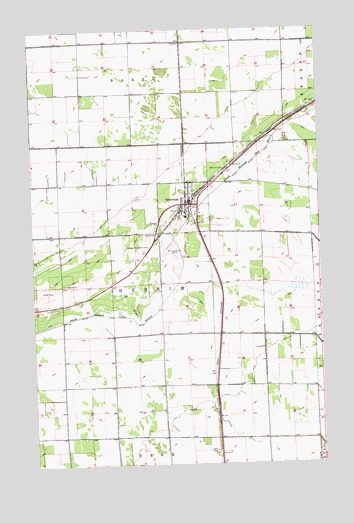 Greenbush, MN USGS Topographic Map