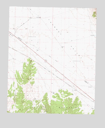 Audley, AZ USGS Topographic Map