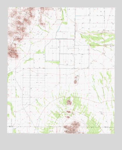 Greene Reservoir, AZ USGS Topographic Map