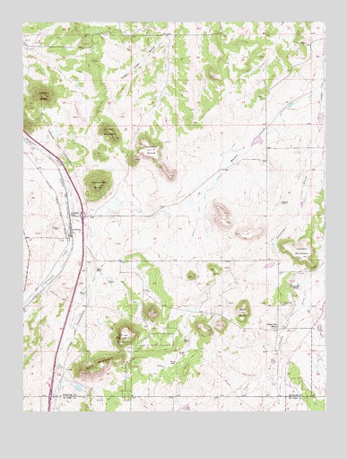 Greenland, CO USGS Topographic Map