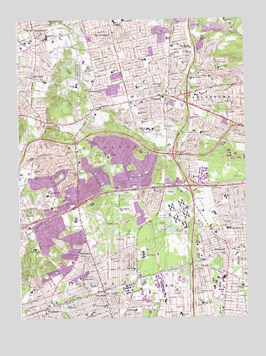 Greenlawn, NY USGS Topographic Map