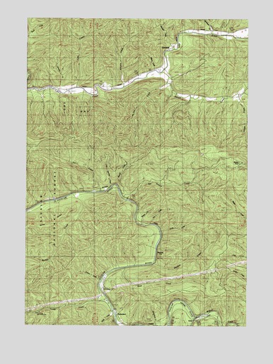 Greenleaf, OR USGS Topographic Map
