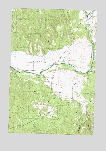 Greenough, MT USGS Topographic Map