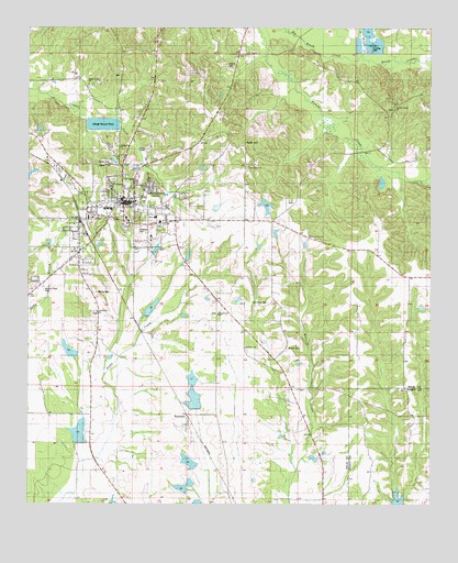 Greensboro, AL USGS Topographic Map