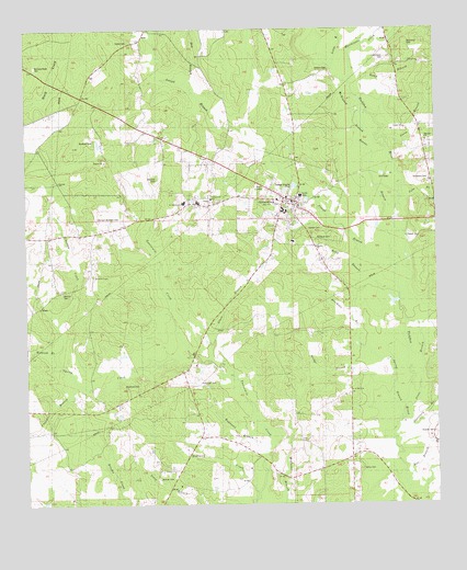 Greensburg, LA USGS Topographic Map
