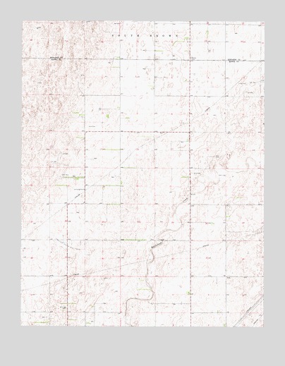 Greensburg NW, KS USGS Topographic Map