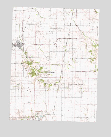 Greenview, IL USGS Topographic Map
